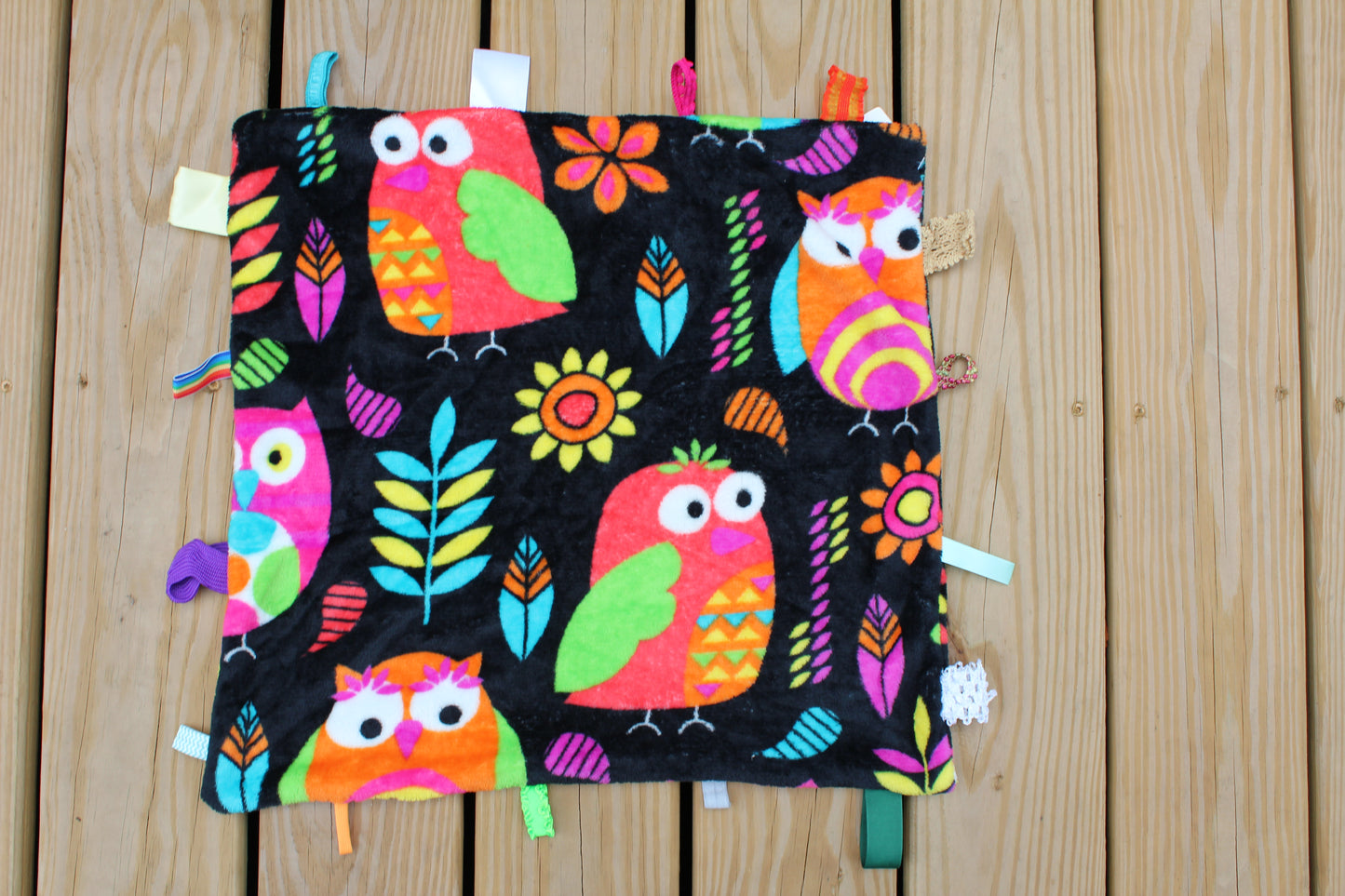 Owl Tag Blanket