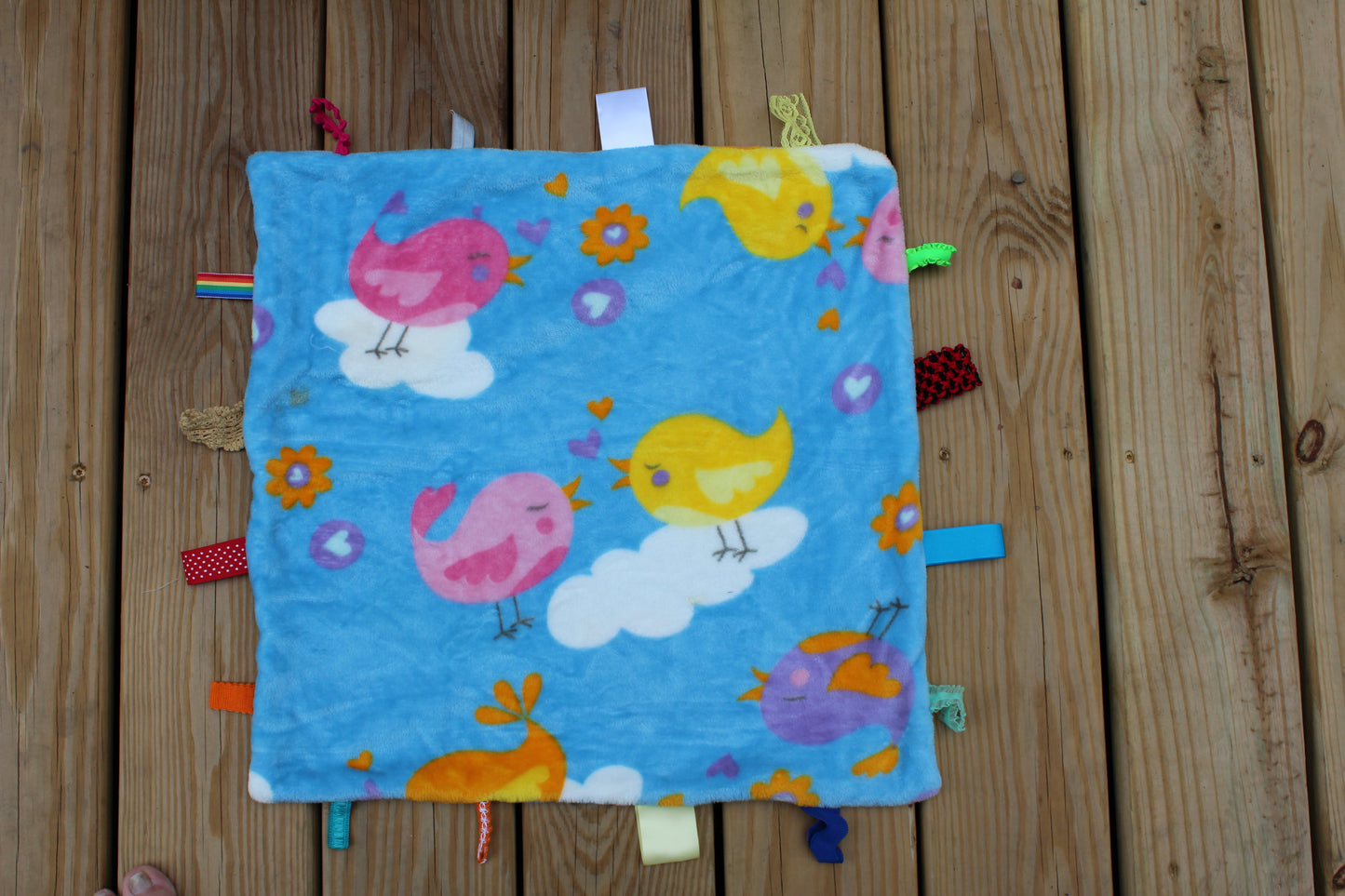 Bird Tag Blanket