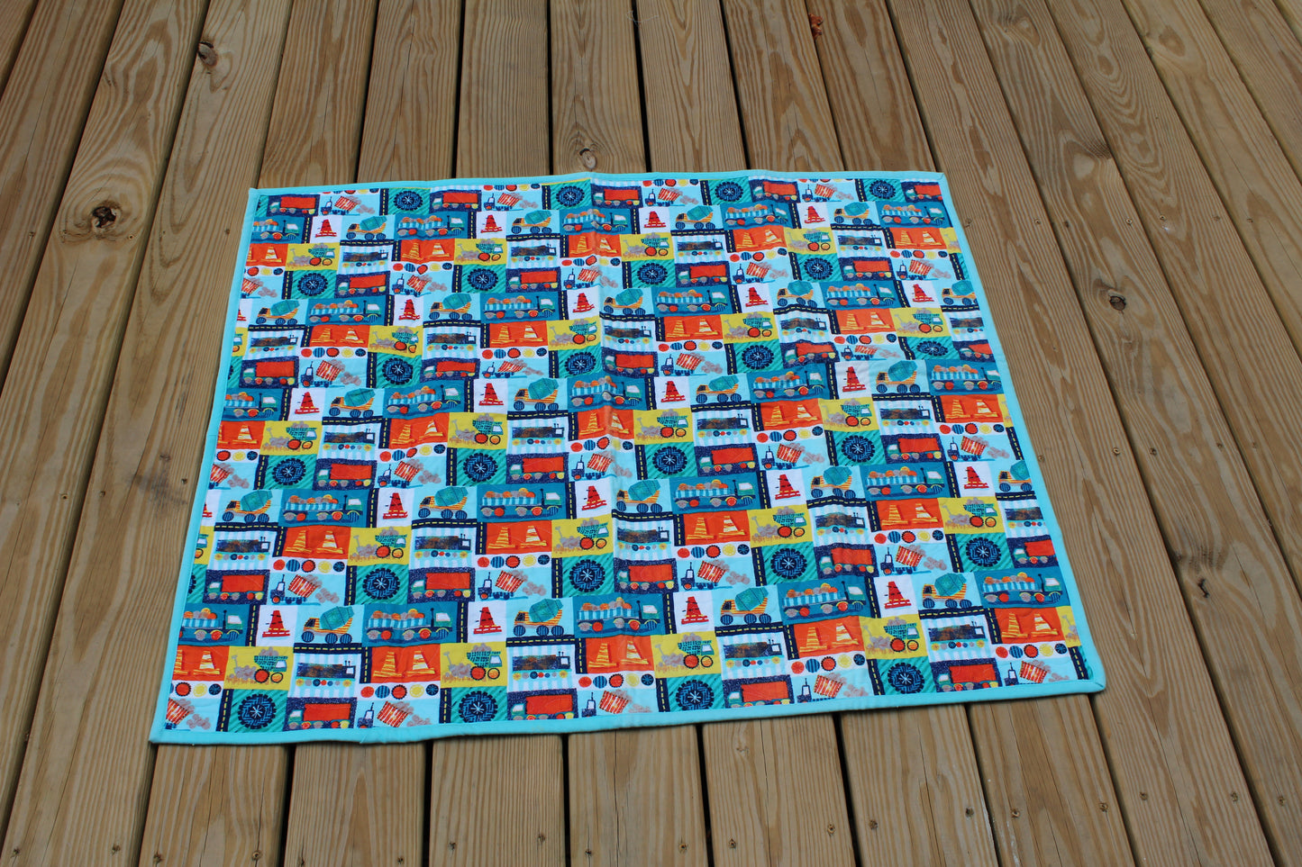 Construction Receiving Blanket