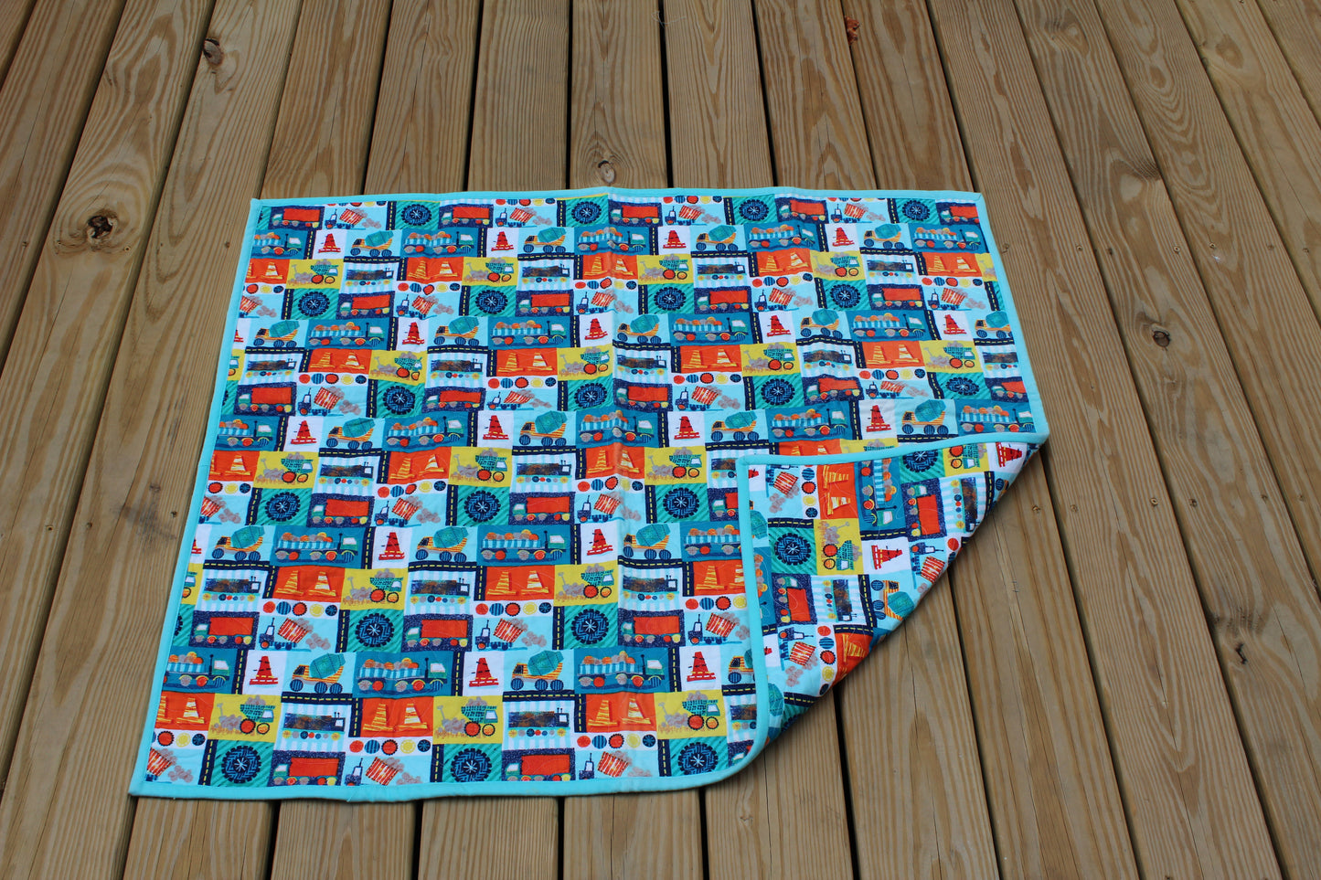 Construction Receiving Blanket