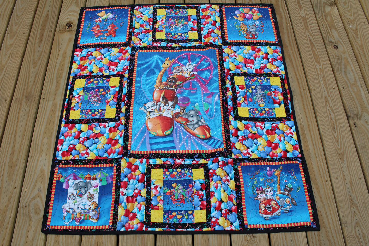 Ferris Wheel Baby Quilt