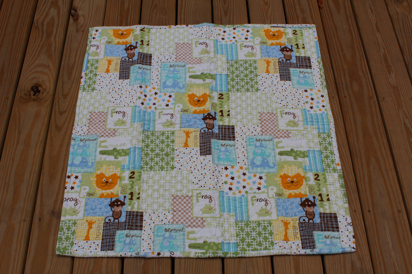 Frog Receiving Blanket